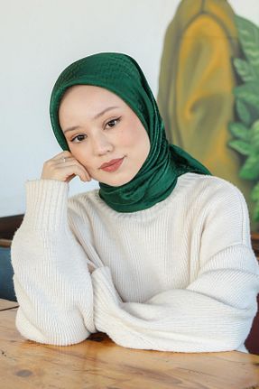 روسری سبز 90 x 90 Hint İpek - کد 818475919