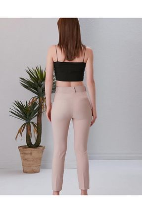 شلوار بژ زنانه پارچه Butik