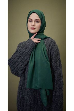 شال سرمه ای زنانه پنبه پلی استر Modakaşmir - کد 818411715