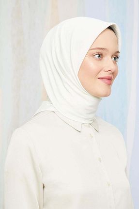 روسری سفید 100 x 100 Levidor - کد 316840674