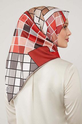 روسری طوسی 90 x 90 Levidor - کد 818435966