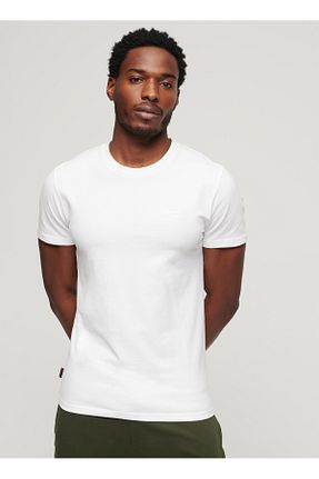تیشرت سفید مردانه رگولار SUPERDRY - کد 818447294