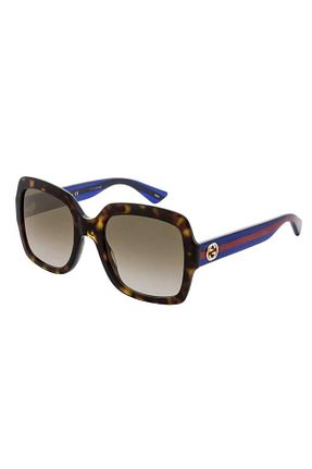 عینک آفتابی آبی زنانه UV400 Gucci - کد 51297587