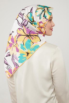 روسری زرد 90 x 90 Levidor - کد 818498275