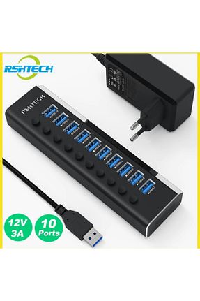 کابل و آداپتور مشکی RSHTECH - کد 816713179