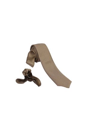 کراوات طلائی زنانه ویسکون پلی استر Ars Magic Box - کد 818104047