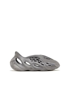 کفش اسنیکر طوسی زنانه بند دار adidas - کد 818217705