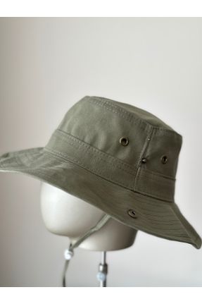 کلاه سبز زنانه مخلوط کتان کد 818188893