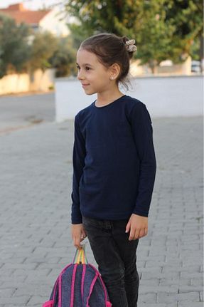سوئیشرت سرمه ای بچه گانه ساده çiko kids - کد 818385151