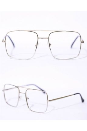 عینک محافظ نور آبی سفید زنانه 54 مات UV400 کد 147690835