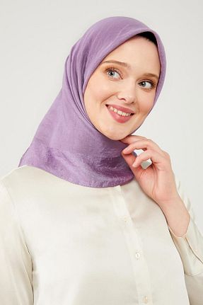 روسری بنفش 100 x 100 Levidor - کد 818436721