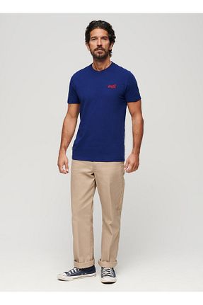 تیشرت سرمه ای مردانه رگولار SUPERDRY - کد 818449129