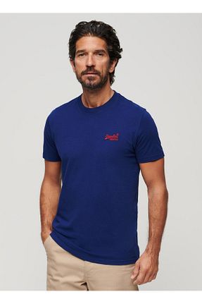 تیشرت سرمه ای مردانه رگولار SUPERDRY - کد 818449129
