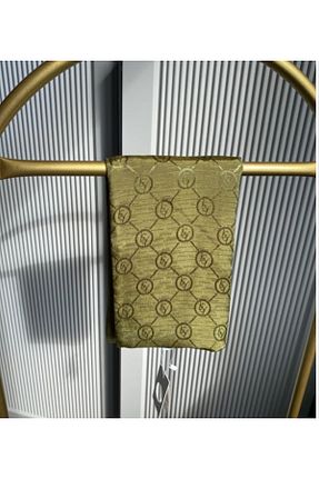روسری خاکی پنبه پلی استر FRESCO SCARFS - کد 818526199