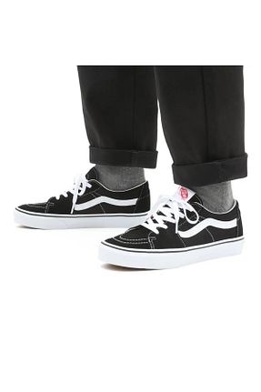 کفش اسنیکر مشکی زنانه بند دار Vans - کد 818613732