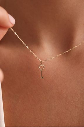 گردنبند طلا طلائی زنانه 14 عیار Gianfranco - کد 818703767