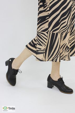 کفش کژوال مشکی زنانه چرم خالص Mammamia - کد 818735388