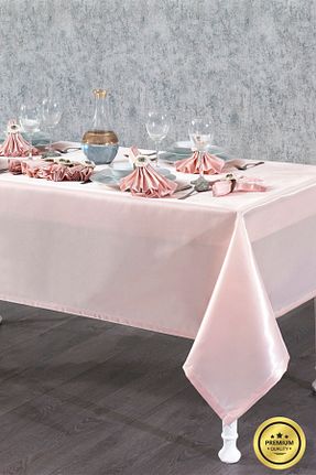 رومیزی صورتی پلی استر Finezza - کد 110750451