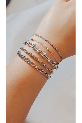 دستبند جواهر زنانه برنجی DD accessories - کد 818944752