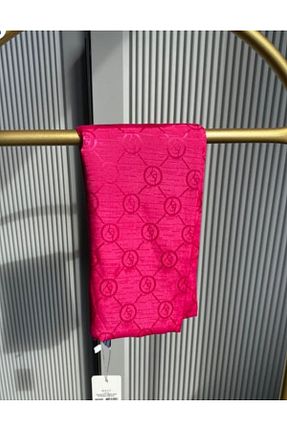 روسری صورتی پنبه پلی استر FRESCO SCARFS - کد 818532224