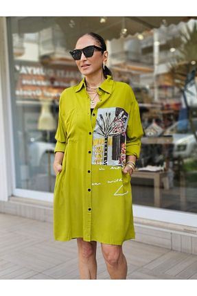 لباس سبز زنانه بافتنی CsChicShop - کد 818794846