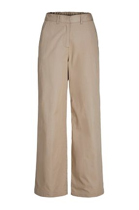 شلوار بژ زنانه پنبه ای Jack & Jones - کد 818812648