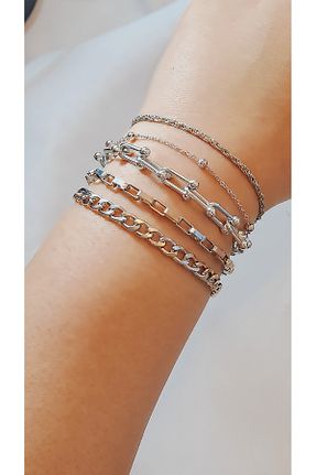دستبند جواهر زنانه برنجی DD accessories - کد 818944752