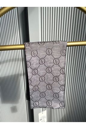 روسری طوسی پنبه پلی استر FRESCO SCARFS - کد 818531412