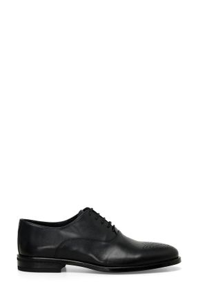 کفش کلاسیک سرمه ای مردانه پارچه نساجی پاشنه کوتاه ( 4 - 1 cm ) پاشنه ساده کد 818568201