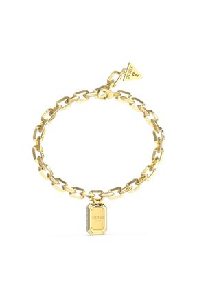 دستبند استیل طلائی زنانه فولاد ( استیل ) کد 818614842