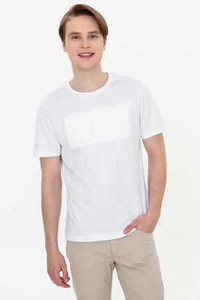 تیشرت سفید مردانه رگولار U.S. Polo Assn. - کد 818697320