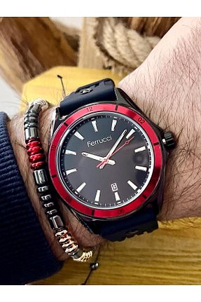 ساعت مچی مشکی مردانه 41-45 میلی متر Ferrucci - کد 818718026