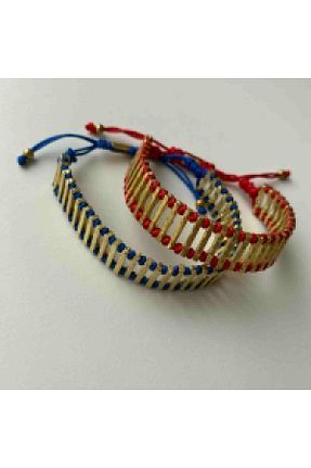 دستبند استیل (فولاد) آبی زنانه استیل (فولاد) Lotus - کد 818656135