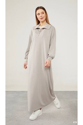 لباس طوسی زنانه بافتنی Levidor - کد 818844920