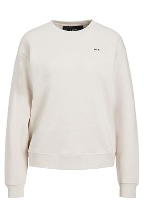 سوئیشرت سفید زنانه چاپی Jack & Jones - کد 819026057