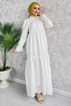 لباس حجاب بژ زنانه رگولار Julude - کد 819105865