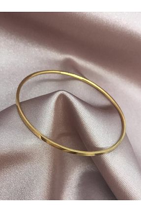 دستبند استیل (فولاد) طلائی زنانه استیل ضد زنگ Quella Takı - کد 230343185