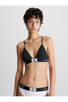 سوتین ورزشی مشکی زنانه پنبه ای Calvin Klein - کد 692841494