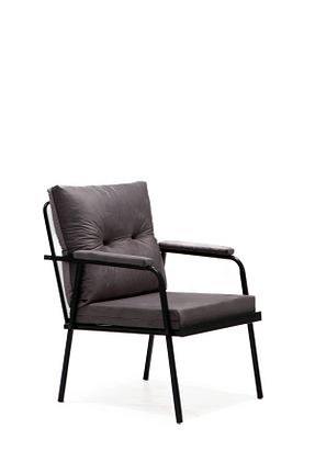 ست باغچه طوسی فلزی SANDALİE - کد 819435190