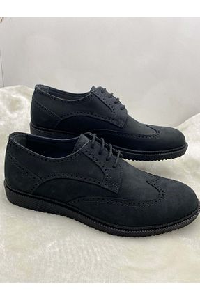 کفش کلاسیک مشکی مردانه پاشنه کوتاه (1 - 4 سانتی متر) ÇİĞDEM KUNDURA - کد 653359387