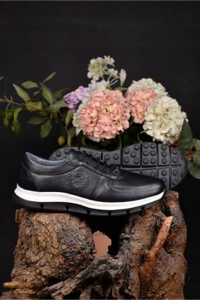 کفش کژوال قهوه ای مردانه چرم طبیعی پاشنه کوتاه ( 4 - 1 cm ) پاشنه ساده کد 819456856