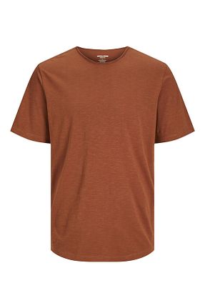 تیشرت قهوه ای مردانه رگولار Jack & Jones - کد 790710953