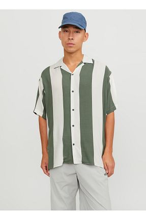 پیراهن خاکی مردانه Relaxed Jack & Jones - کد 819081211