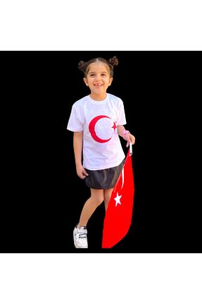 تیشرت سفید بچه گانه Relaxed İFBA KİDS - کد 819131624