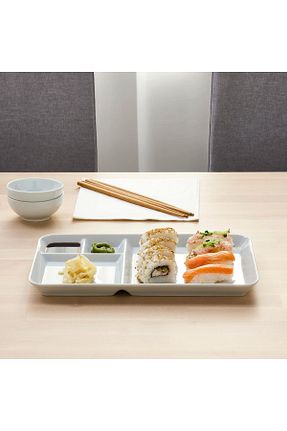 بشقاب سفید پرسلن IKEA - کد 757670929