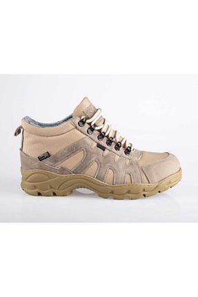 بوت / نیم بوت بژ مردانه پاشنه تخت VAV WEAR - کد 800143657