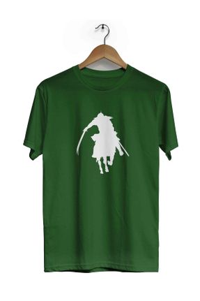 تی شرت خاکی زنانه رگولار یقه گرد 1 - 5 طراحی کد 819422779
