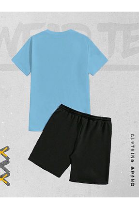 شلوارک و برمودا آبی زنانه اسلیم فیت WEARTEX - کد 819430133