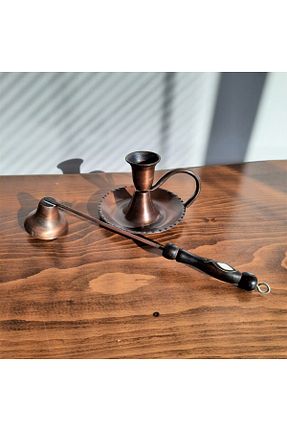 شمعدان و شمع گیر متالیک Sonay Bakırcılık - کد 369538308