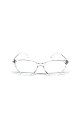 عینک محافظ نور آبی سفید زنانه 50 مات UV400 کد 193969496